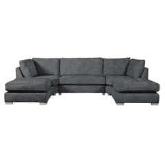 Bishop Coal Truffle U Shape Highback