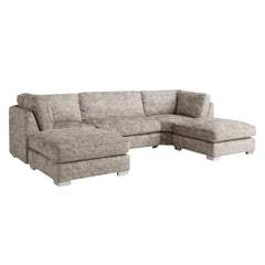 Bishop U Shape Alaska Truffle Highback Cushions