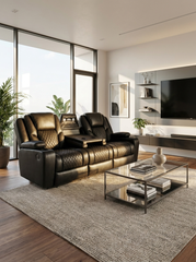 Milan 3 Seater Electric Recliner
