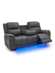 Milano 3 Seater Fabric Recliner