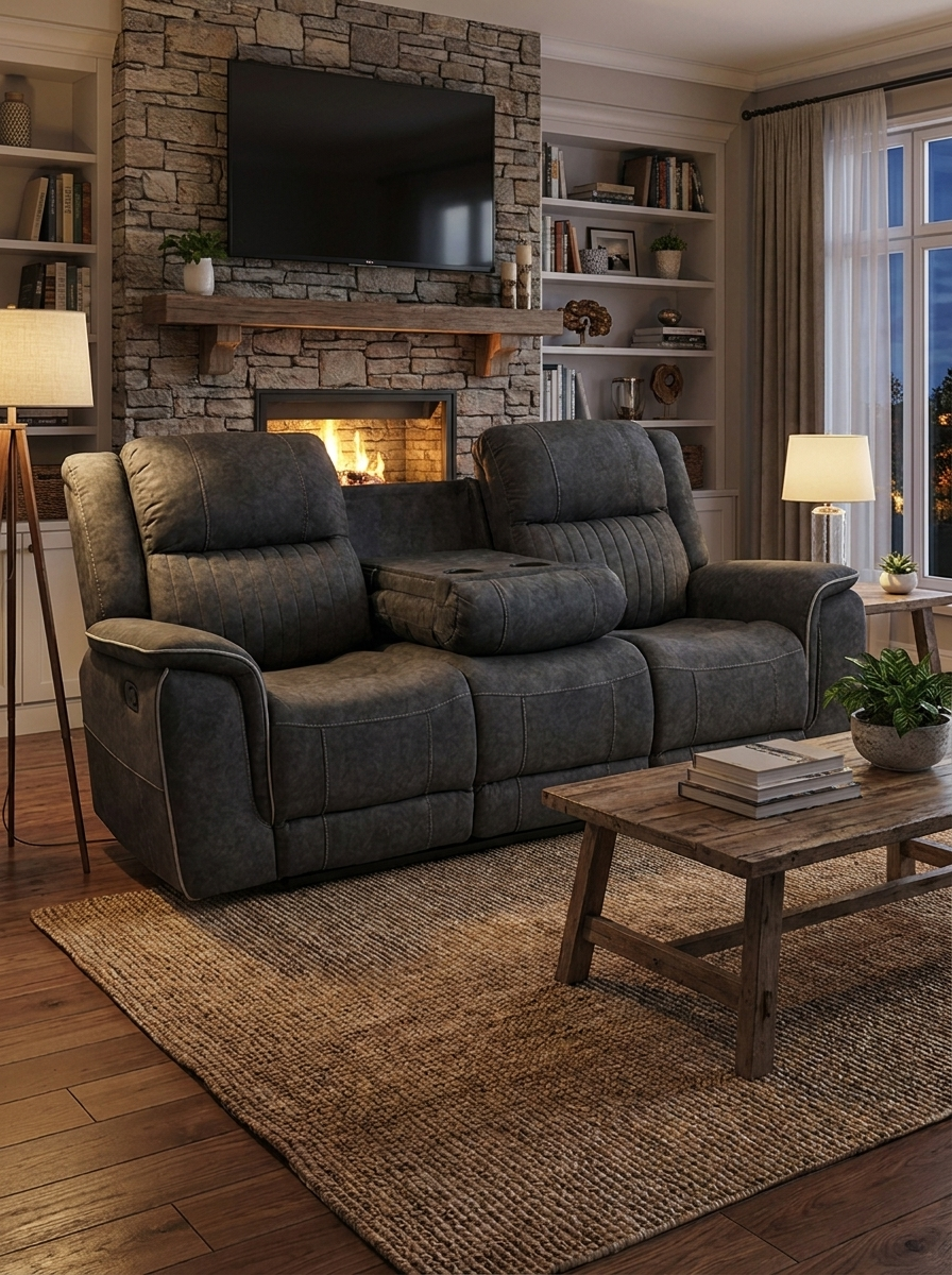 Milano 3 Seater Recliner
