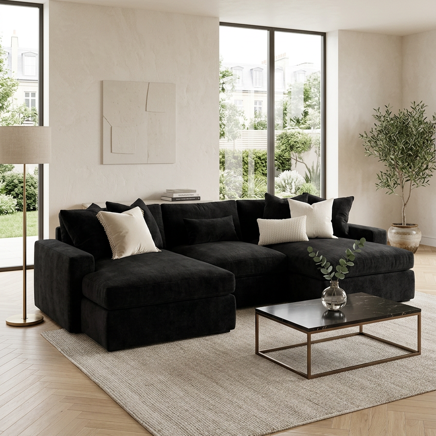 U Shaped Corner Sofa