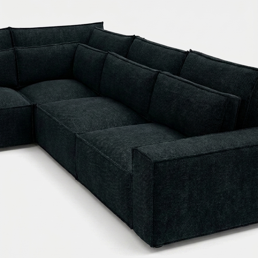 Double Modular Corner Sofa