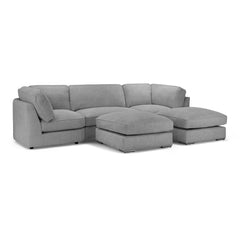 Bishop U Shape Grey Boucle