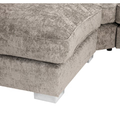 Bishop U Shape Alaska Truffle Highback Cushions