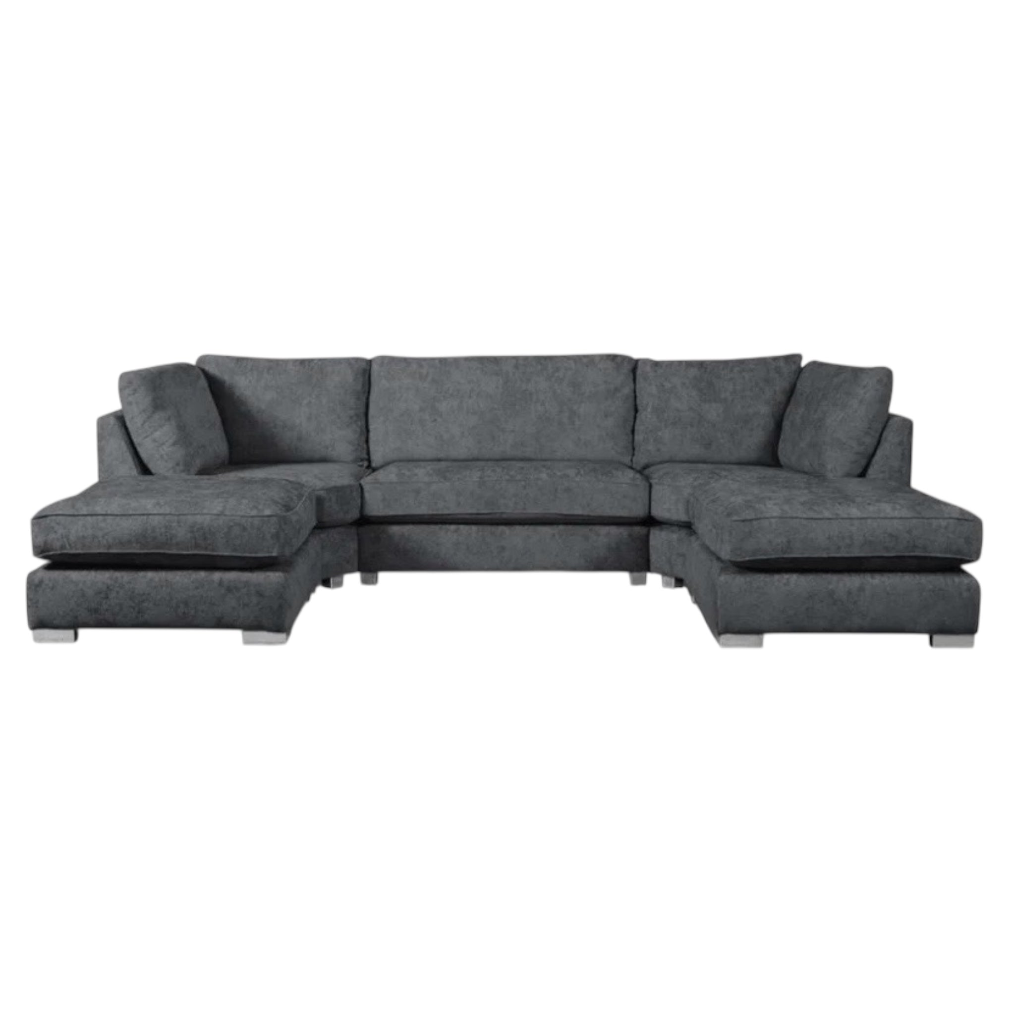 Bishop Coal Truffle U Shape Highback