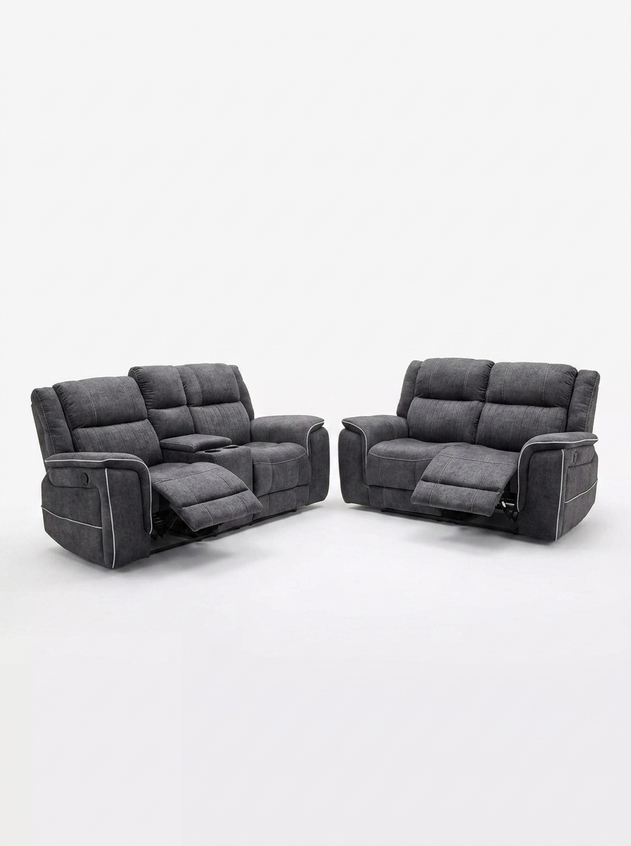 Milano 3+2 Fabric Electric Recliner