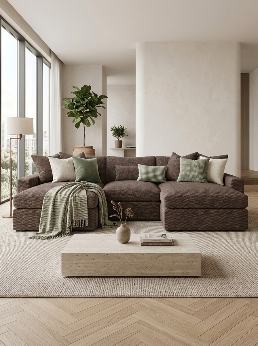 U Shaped Corner Sofa