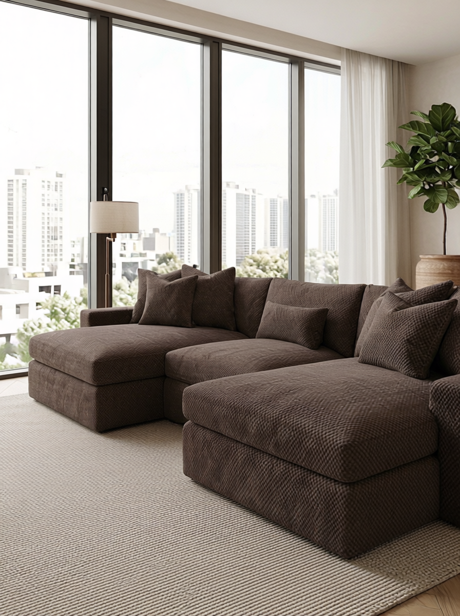 U Shaped Corner Sofa