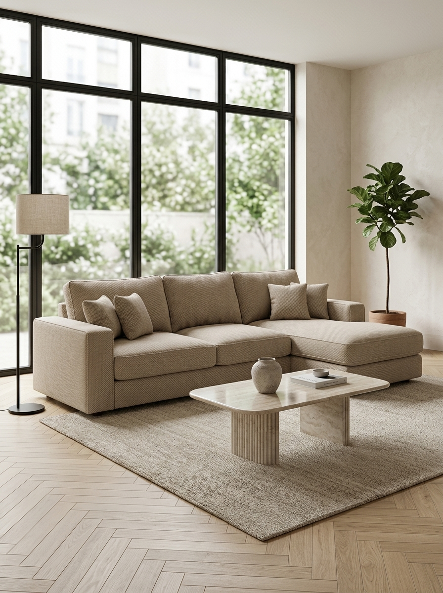 Right Hand Corner Chaise Sofa