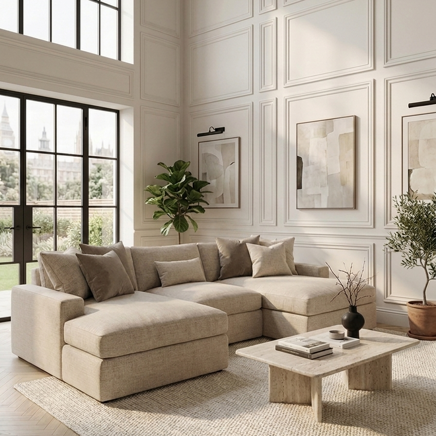 U Shaped Corner Sofa