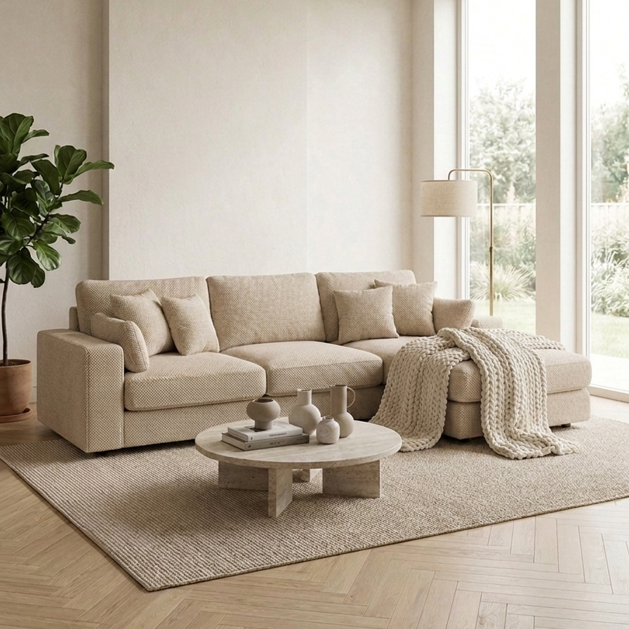 Right Hand Corner Chaise Sofa
