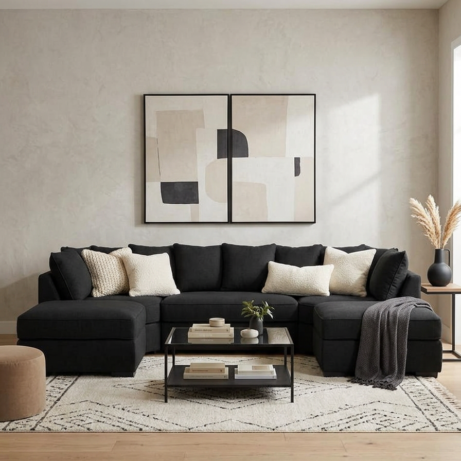 U Shaped Sofa