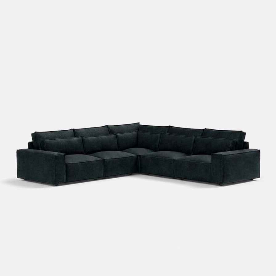 Double Modular Corner Sofa