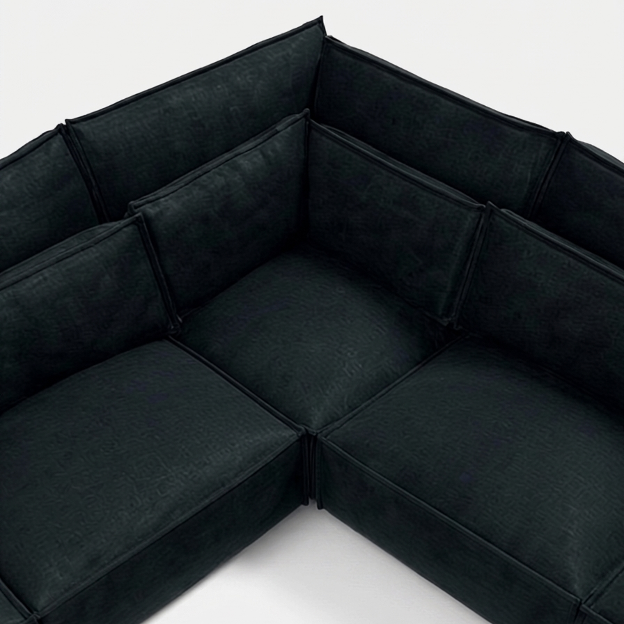 Double Modular Corner Sofa
